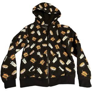 ADORABLE Kids In n Out Character Zip Up Hoodie